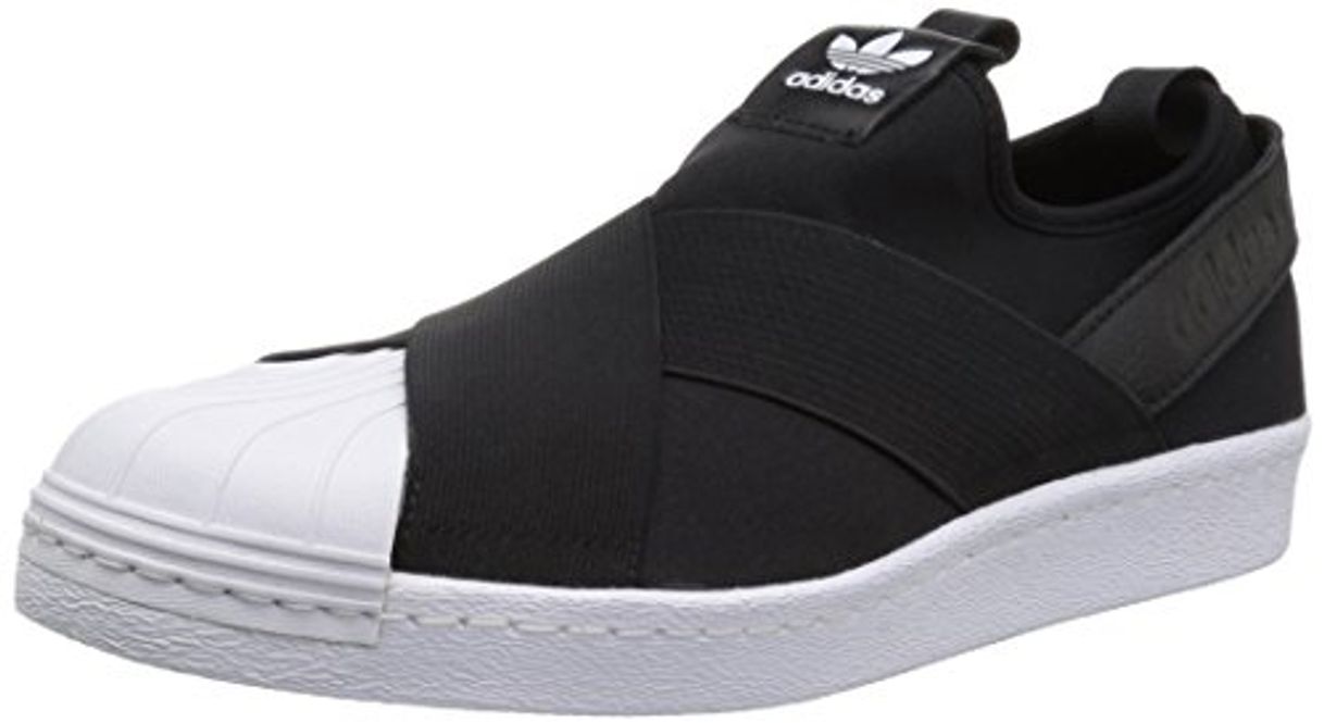 Moda adidas Originals Women's Superstar Slipon W Sneaker Running Shoe, Black