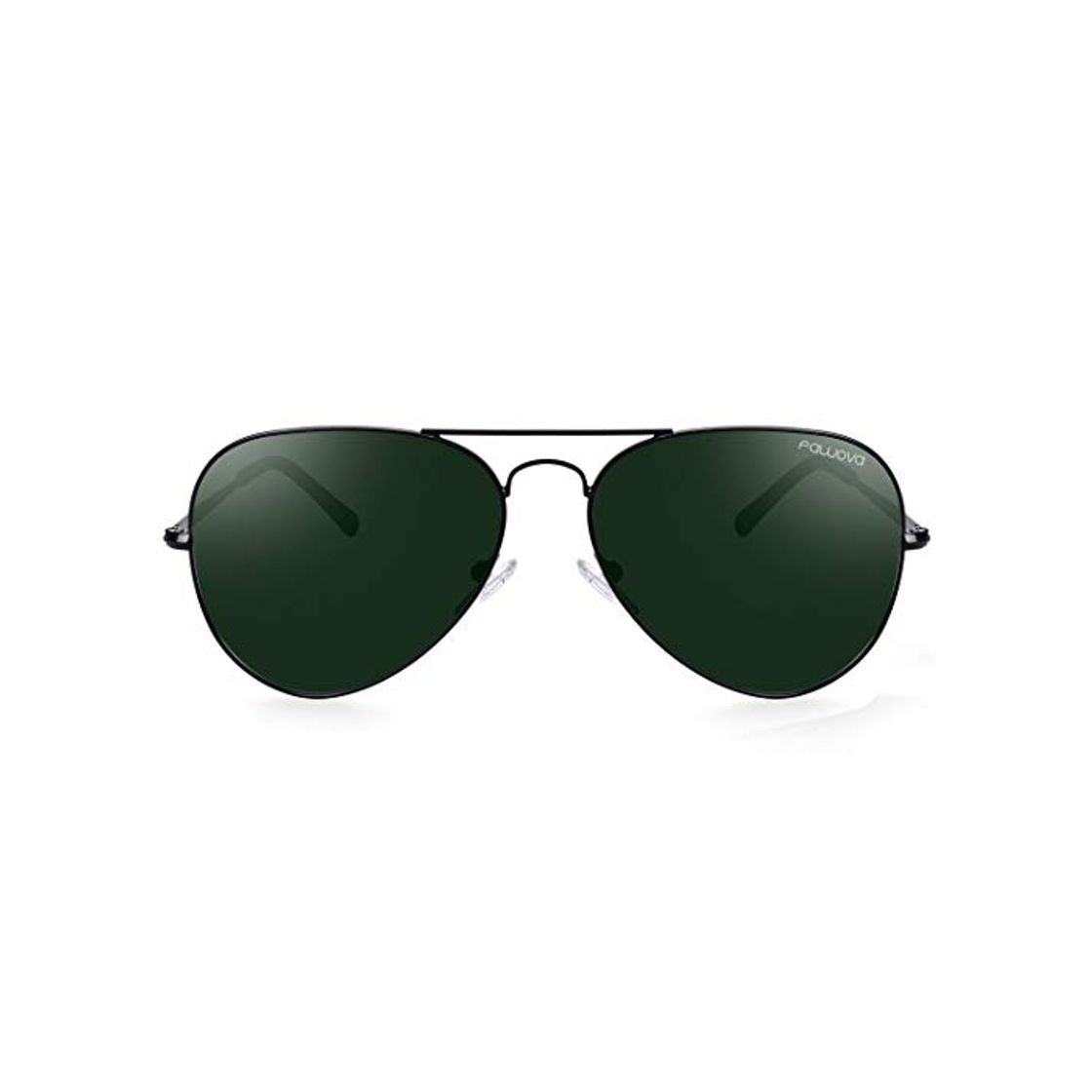 Social fawova Gafas Aviador Hombre Polarizadas con Lente Verde, Gafas Sol Hombre Polarizads