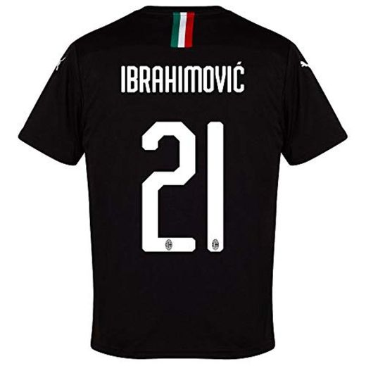 Puma AC Milan 3rd Ibrahimovic 21 2019-2020 - Camiseta de manga corta
