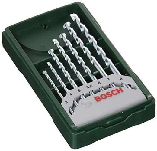 Bosch Professional 2607019581 Bosch Mini X-line - Set de 7 brocas para
