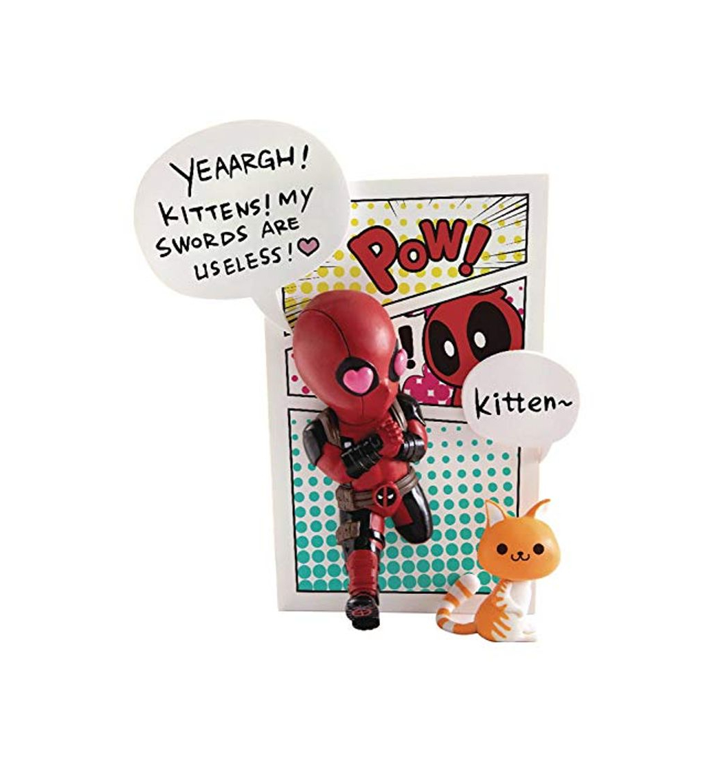 Producto Beast Kingdom Marvel Figura mini egg attack Deadpool Jump Out 4th Wall,