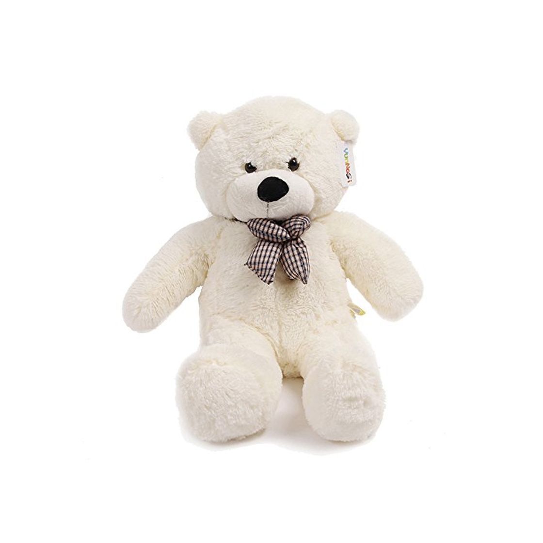 Deuba Oso de Peluche Gigante Crema XL 100 cm Osito Suave y