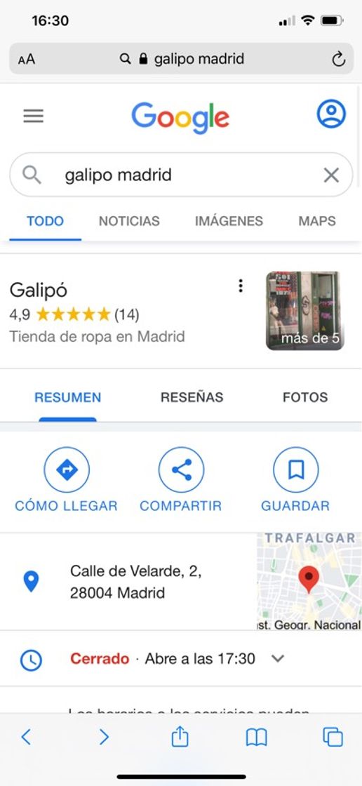 Social TIENDA DE LA GABARDINA!