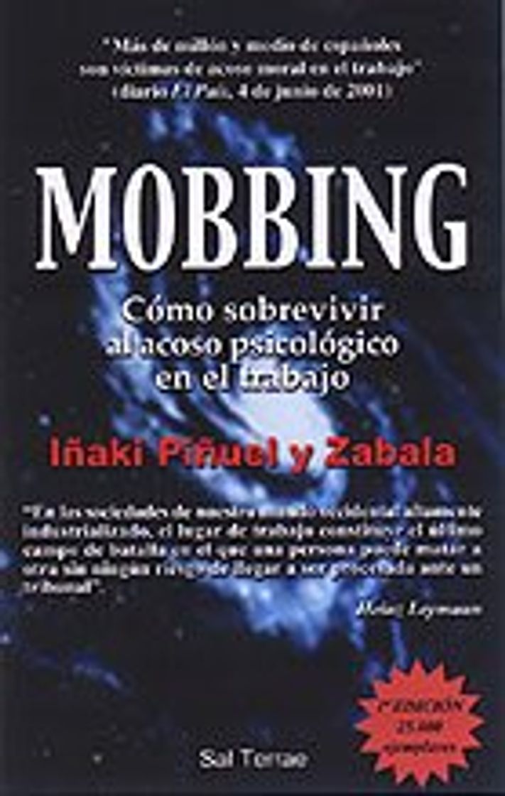 Libro Mobbing. Como sobrevivir Al Acoso Psicol: Cómo sobrevivir al acoso psicológico en