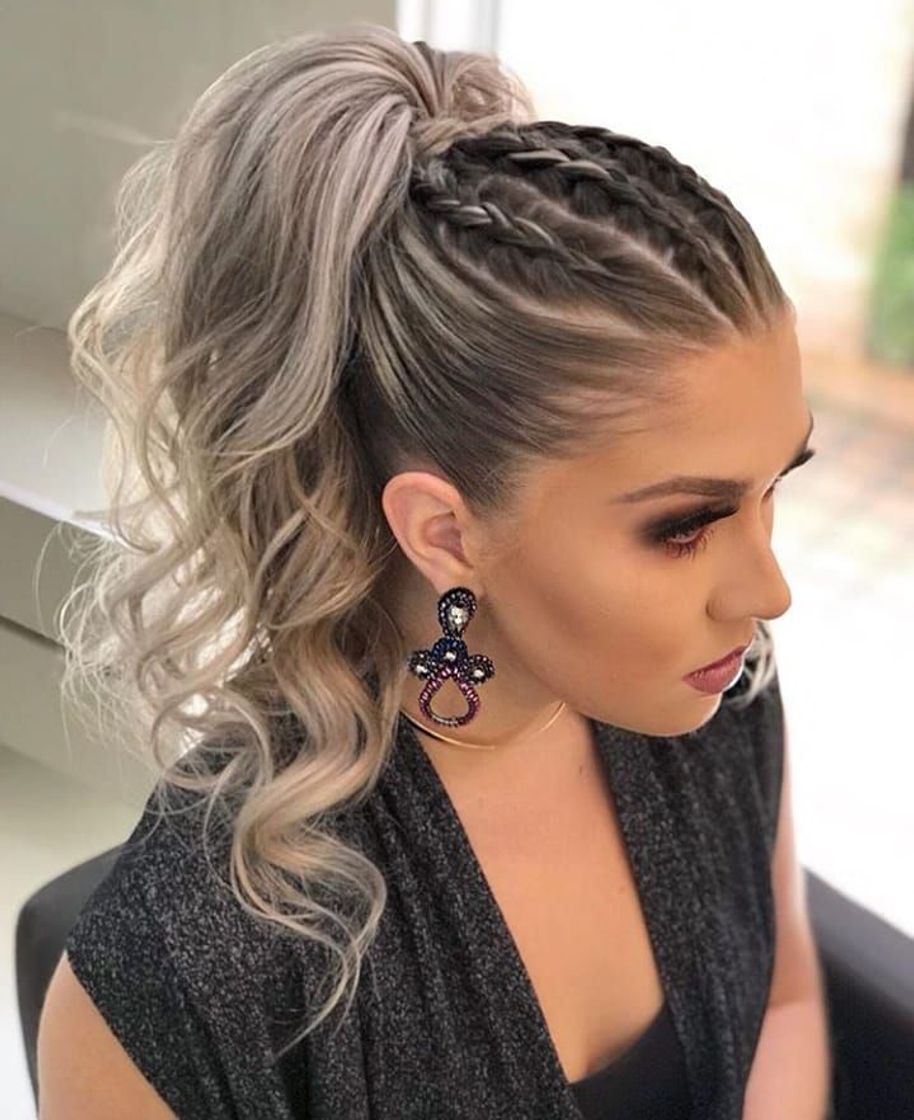 Moda Penteado trança 