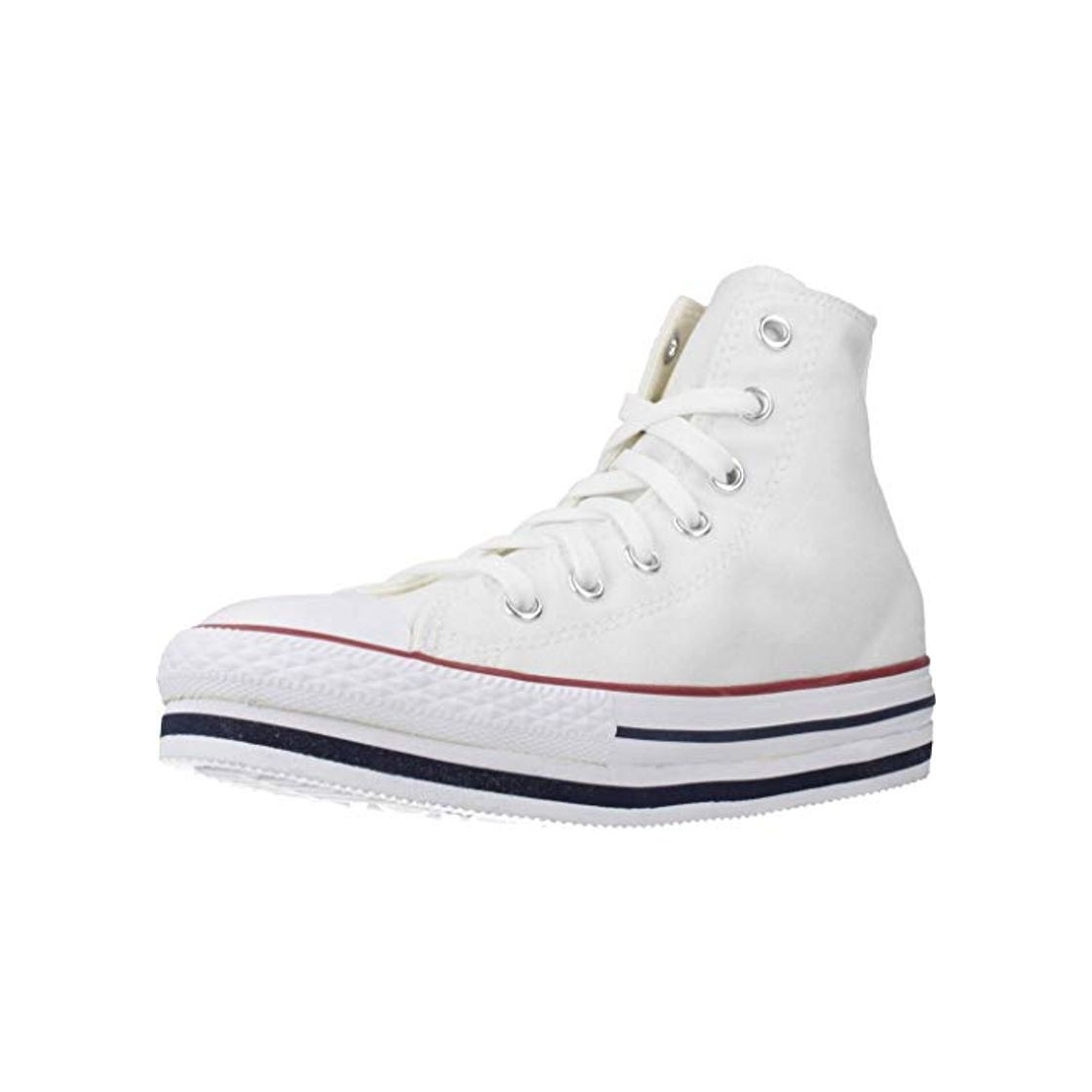 Fashion Converse Zapatillas Chuck Taylor All Star PLATF para Niñas Blanco 28 EU