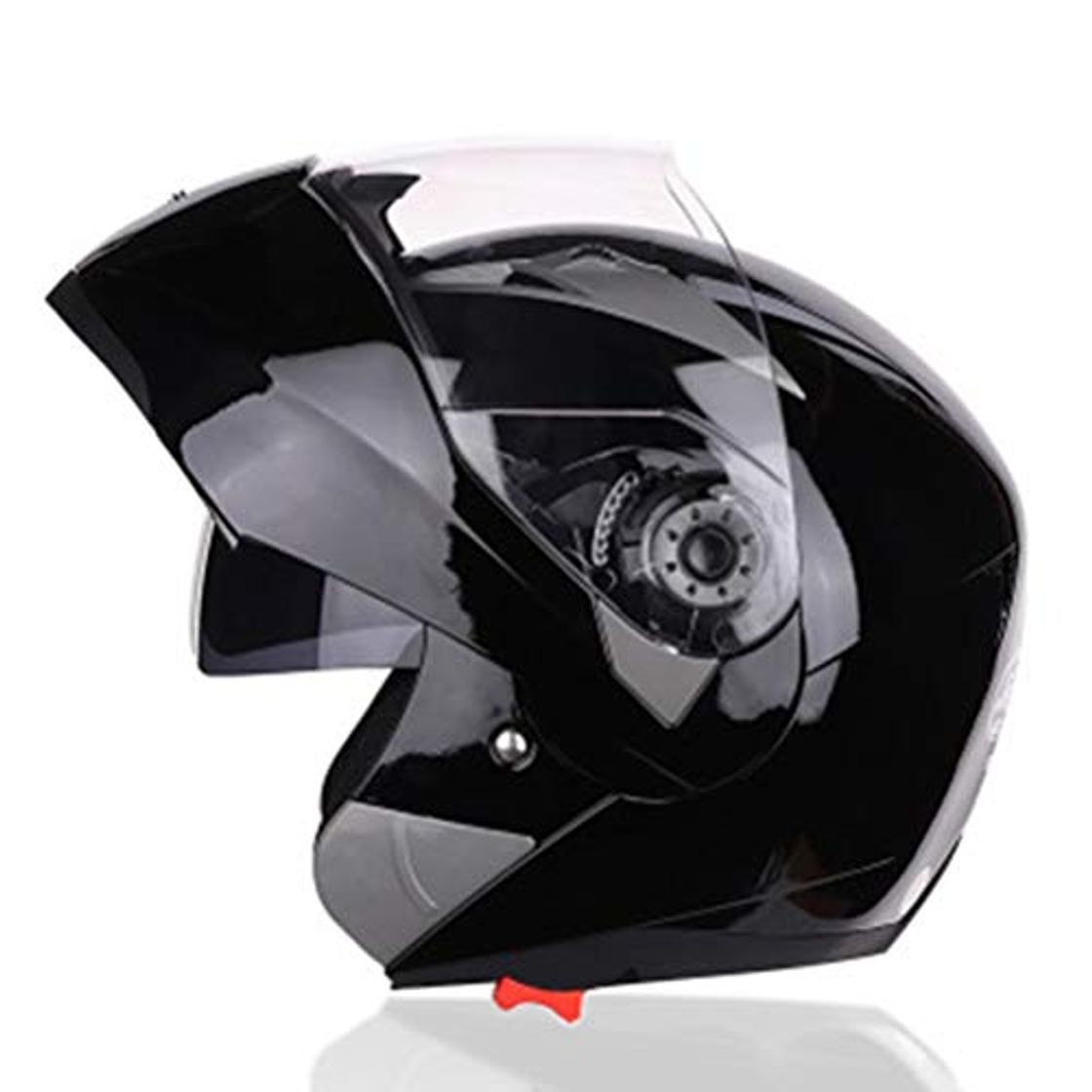 Product Desconocido Cascos de moto Doble lente abatible Capacetes Cara completa Cascos de moto Casco Off Road Flip Front