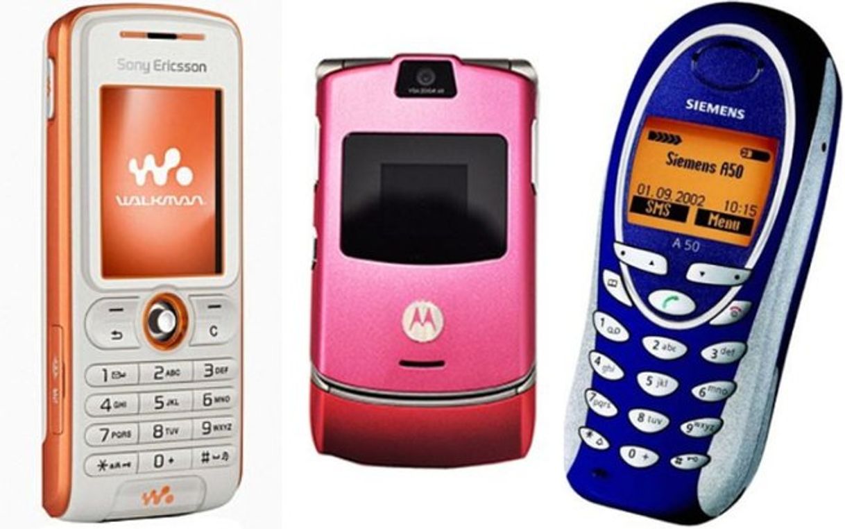 Moda Celulares antigos