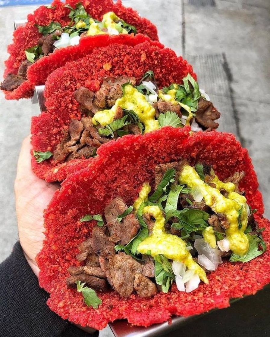 Social Taco flaming hot