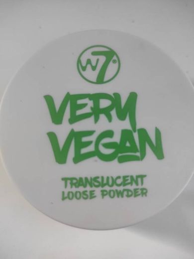 W7 Very Vegan Loose Powder in Translucent