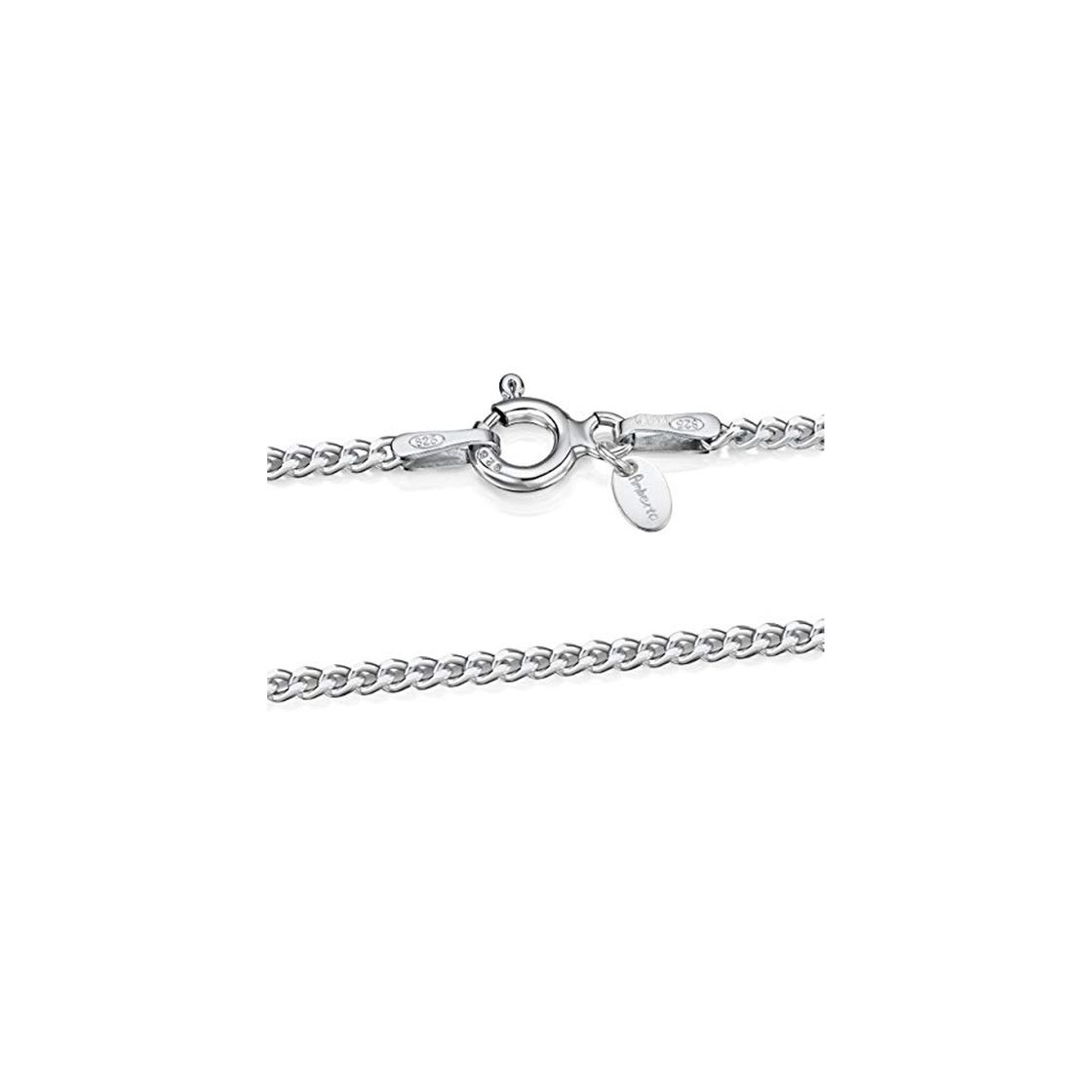 Producto Amberta® Joyería - Collar - Fina Plata De Ley 925 - Cadena