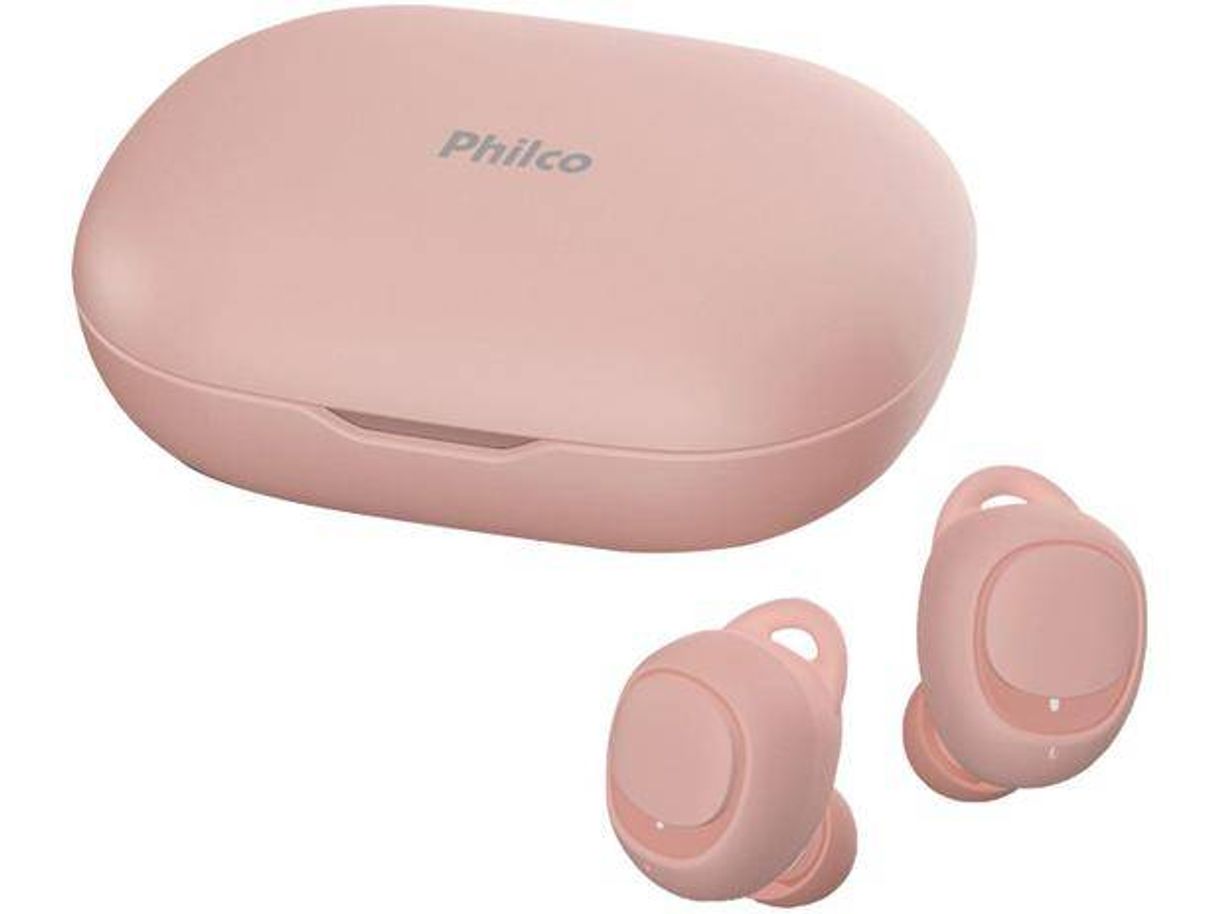 Moda Fone de Ouvido Bluetooth Philco Air Beats PFI96ESR - True Wi