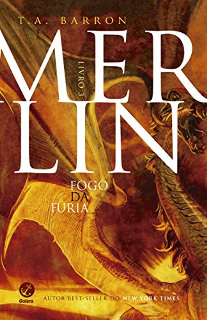 Books Fogo da Fúria - Volume 3. Série Merlin