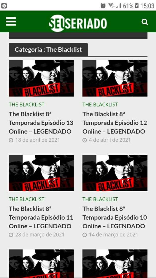 Fashion The Blacklist 8x1 Legendado Online! Assista em nosso site