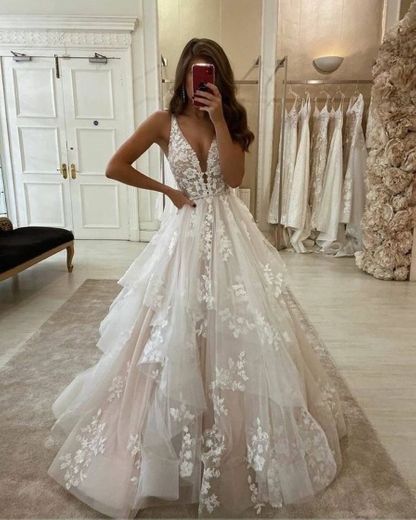 Vestido de noiva bordado! 