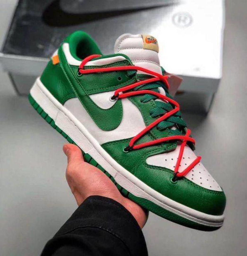 Fashion Dunk off white pine green