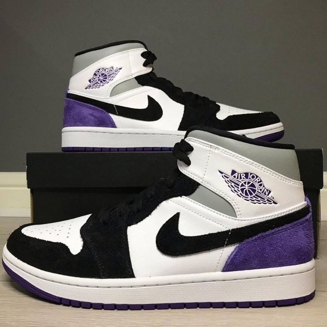 Fashion Air jordan 1 mid union purple