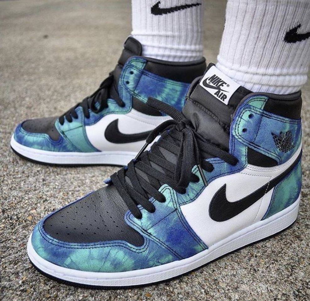 Fashion Air jordan 1 tie dye