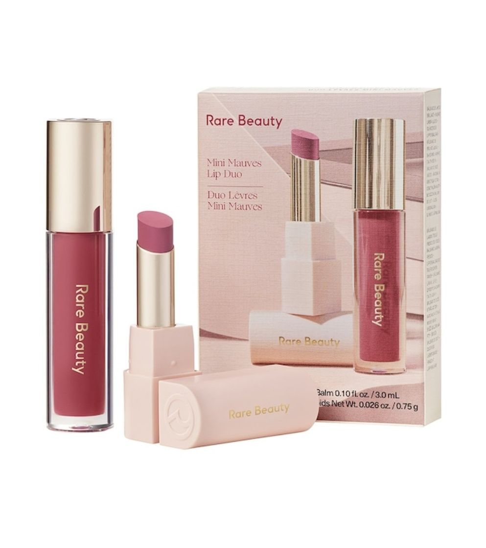 Moda Mini Mauves Lip Duo - Kit de labiales of RARE BEAUTY