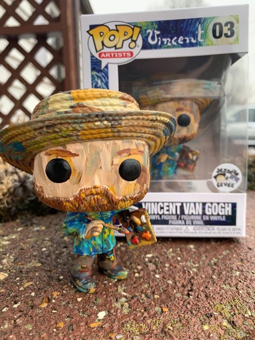 Juego Funko- Pop Artists: Vincent Van Gogh Collectible Toy, Multicolor