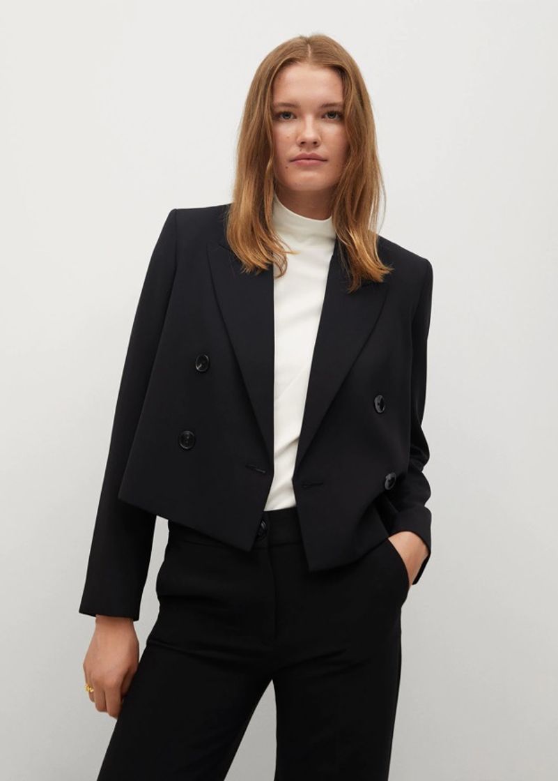 Fashion Blazer crop - Mulher