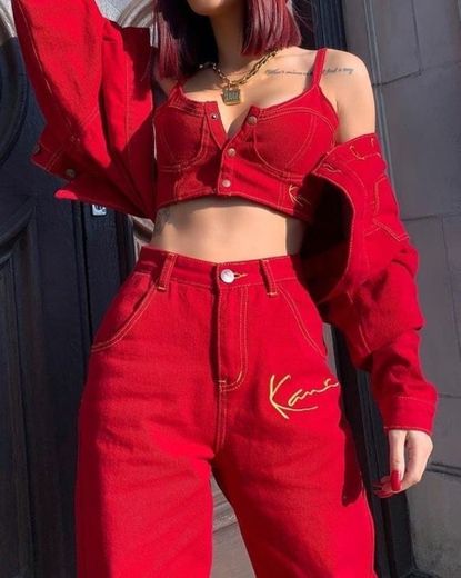 Outfit vermelho