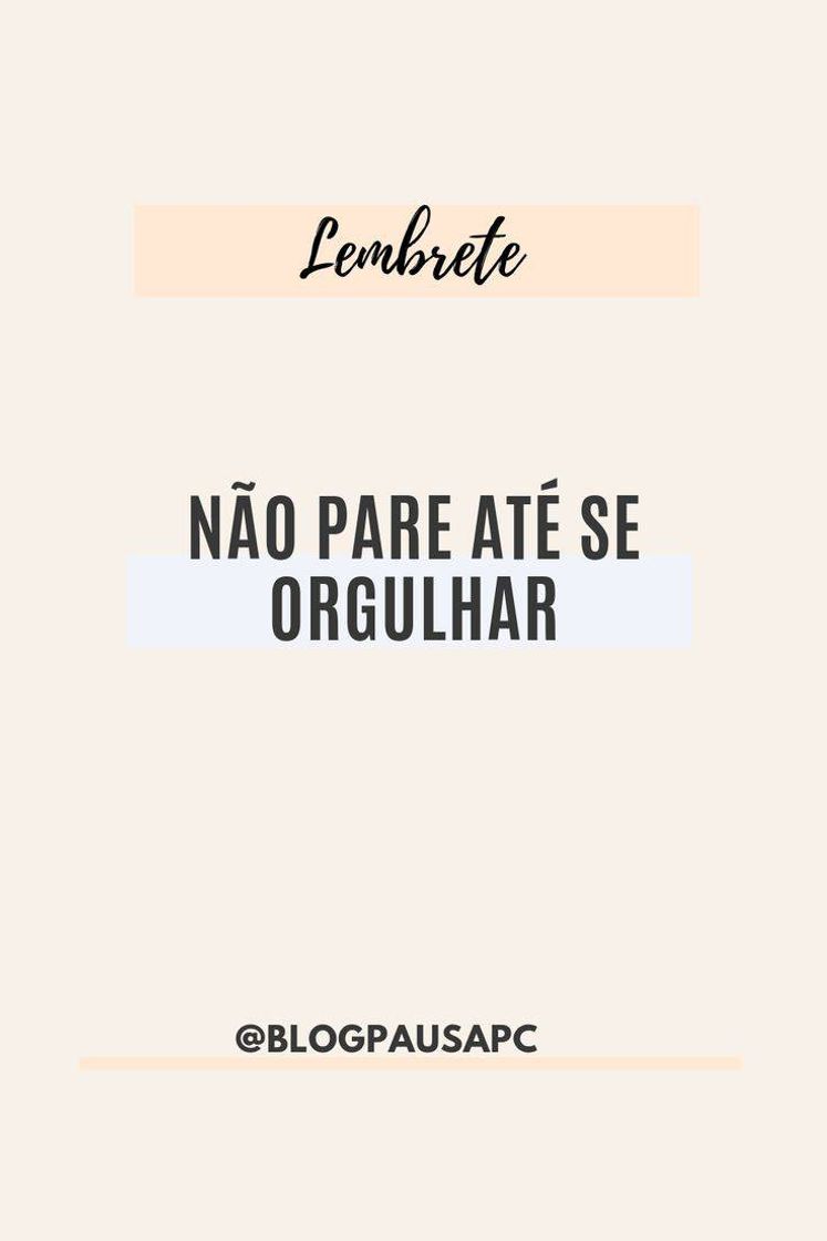 Moda Frase motivacional