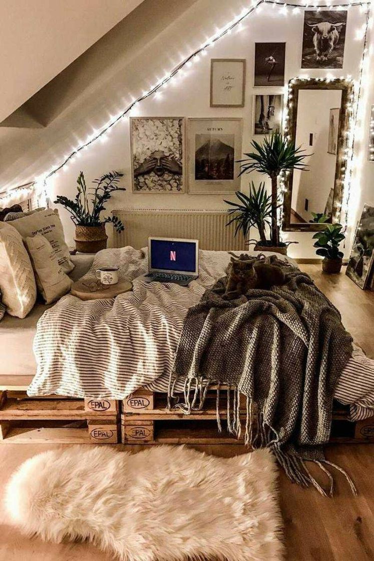 Moda Decoração de quarto com Luzes 💡