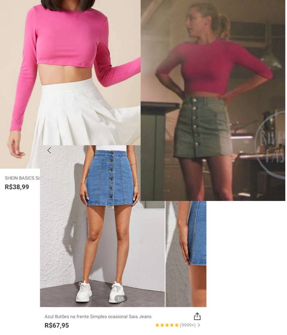 Moda Look da Betty Cooper na shen