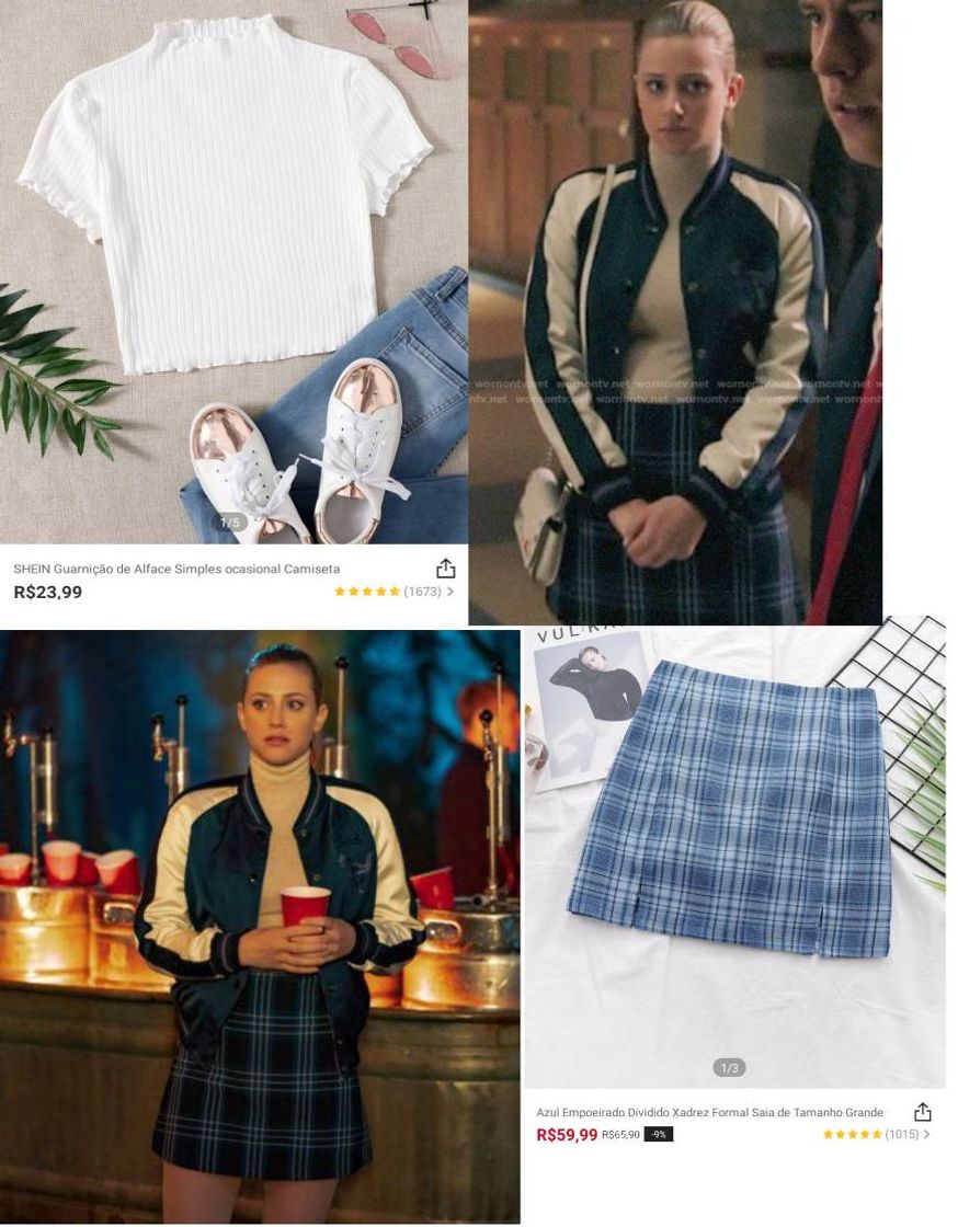 Moda Look da Betty Cooper na shen