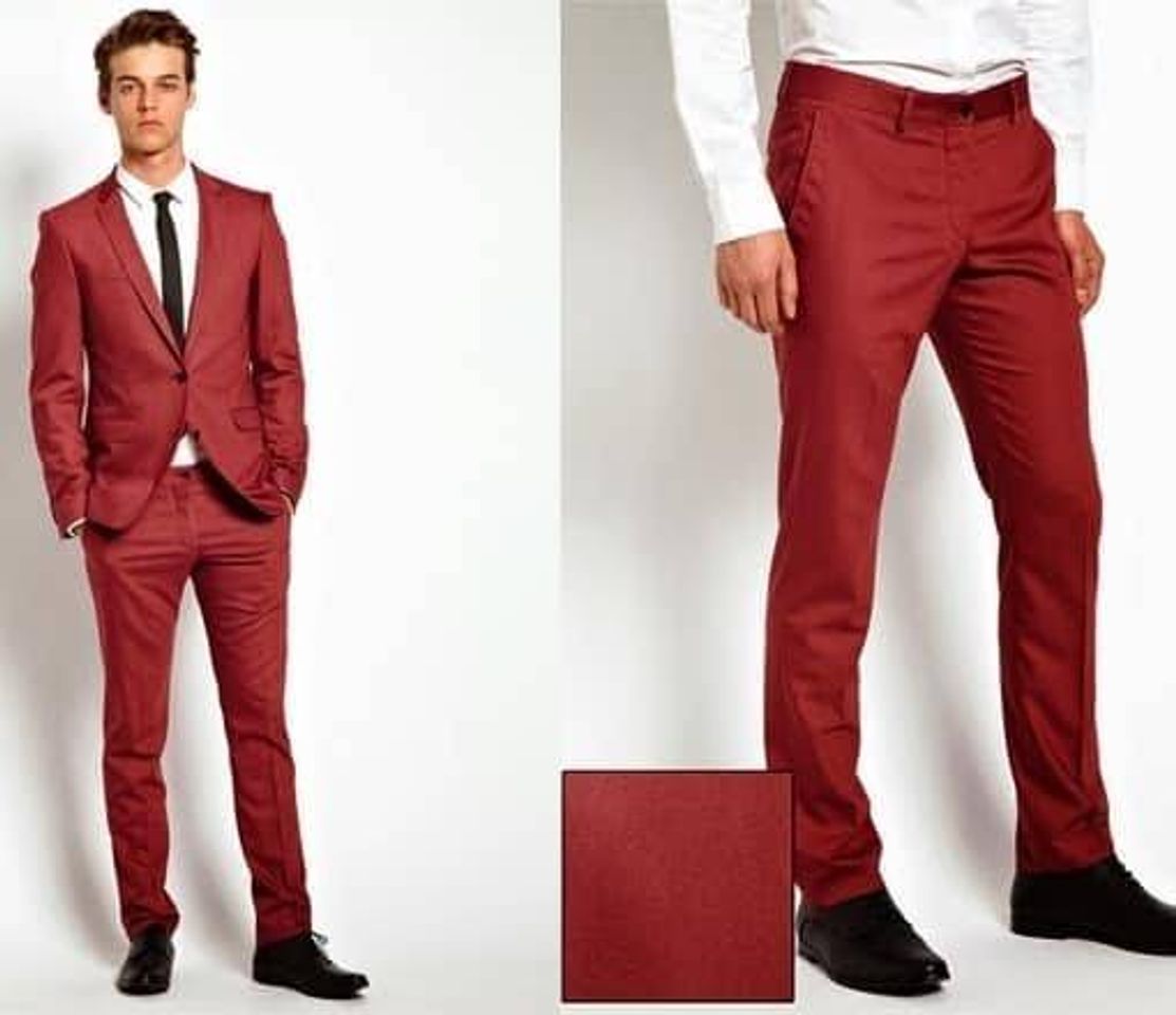 Fashion Calça social masculino