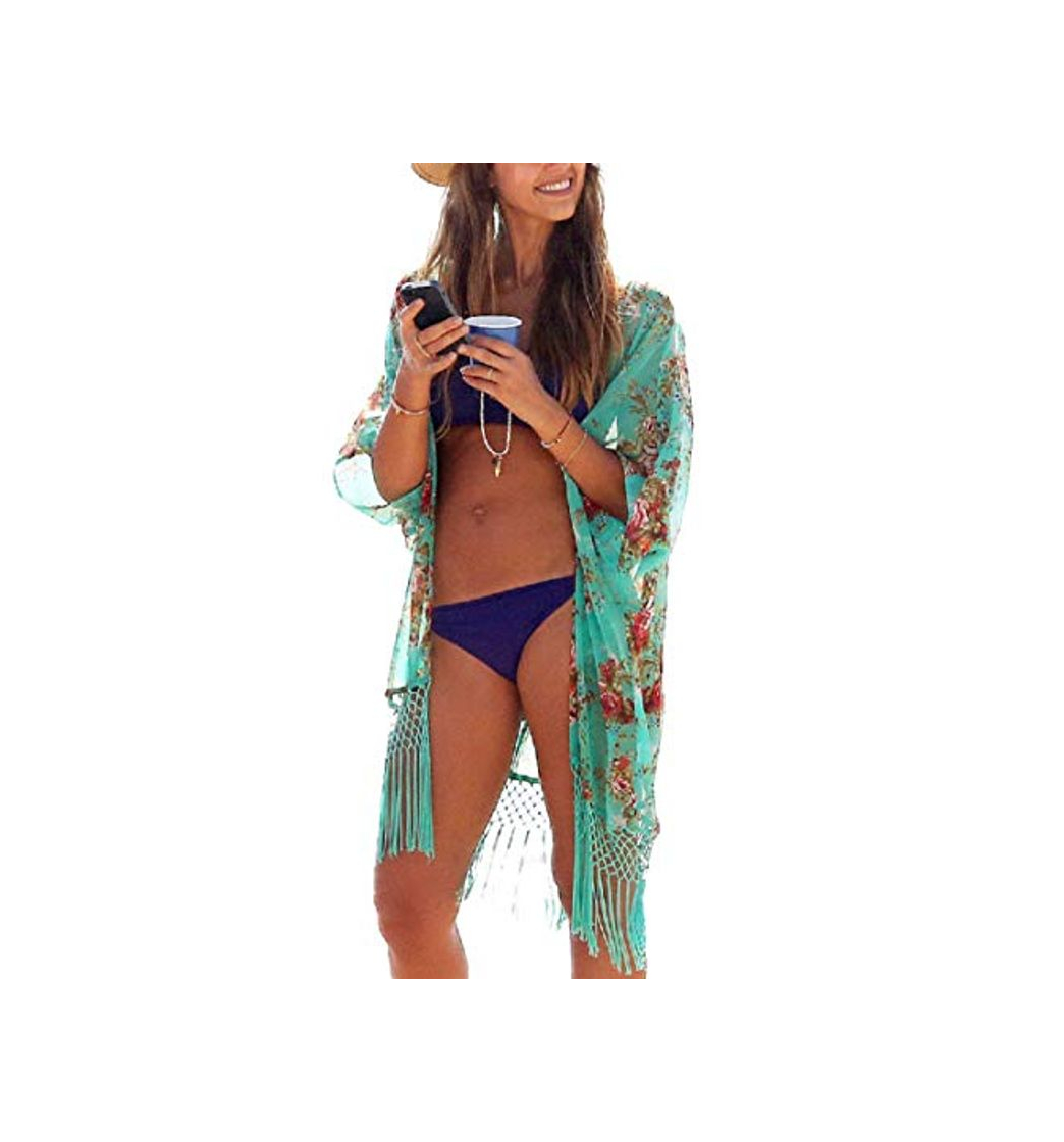 Producto Yuson Girl® Mujer Praia Ropa de Baño Pareos Playa Camisolas y Pareos