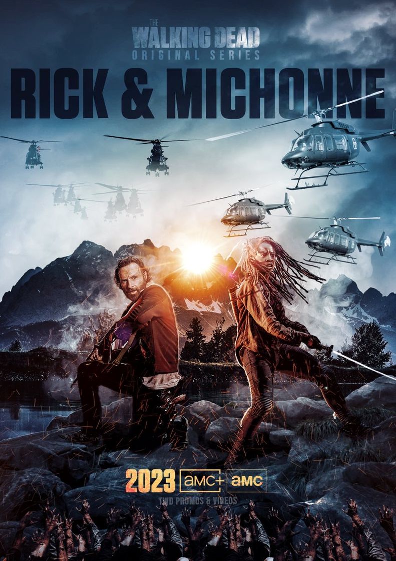 TWD Rick & Michonne