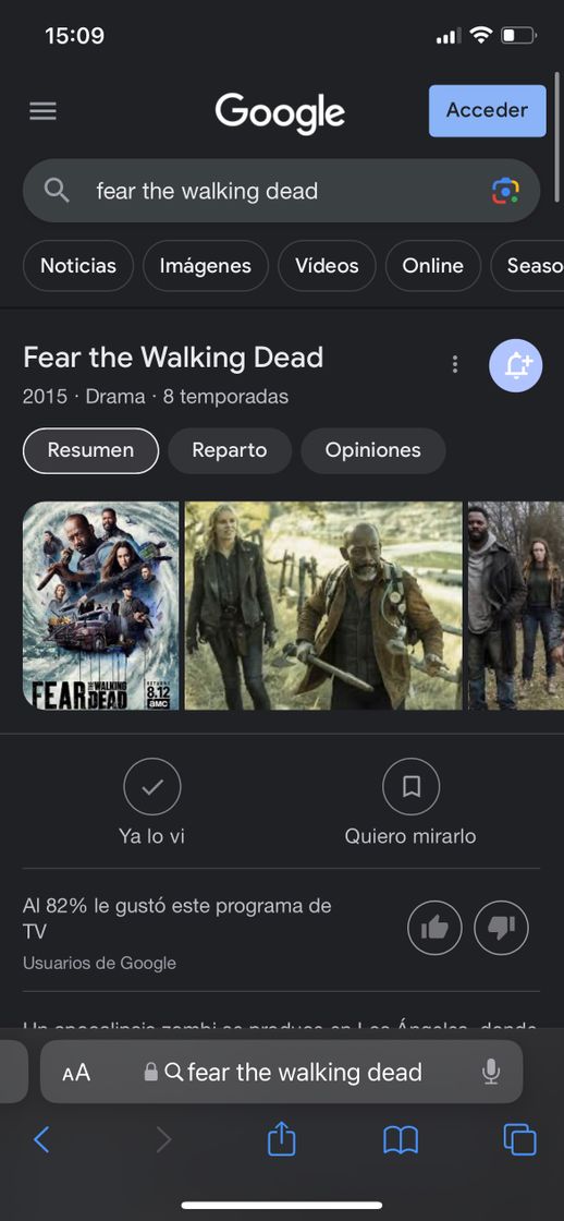 Fear the walking dead