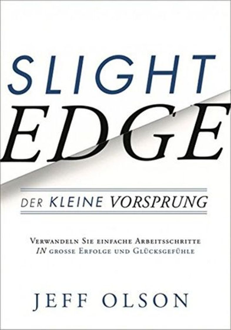 Book Olson, J: Slight Edge