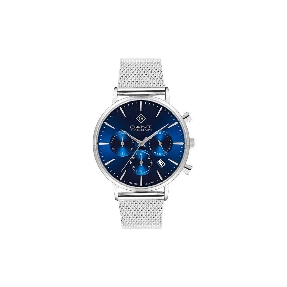 Social Gant Reloj Analógico para Hombre de Cuarzo con Correa en Cuero 7630043903322