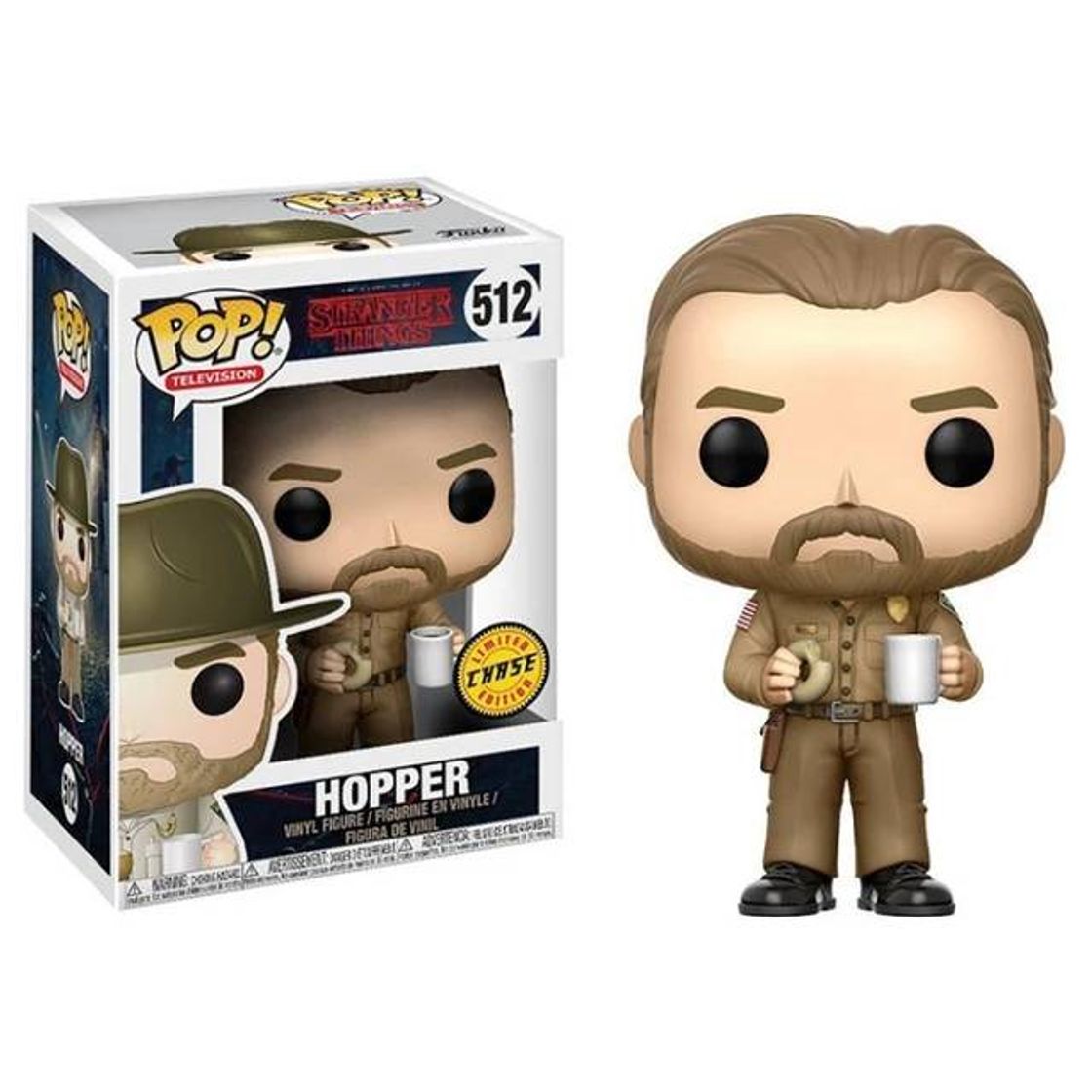 Moda funko pop stranger things hopper