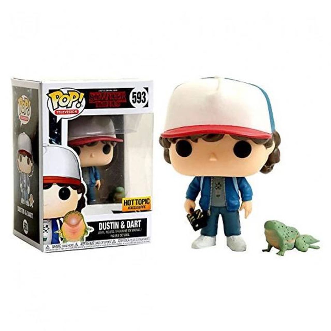 Moda funko pop stranger things Dustin e Dart