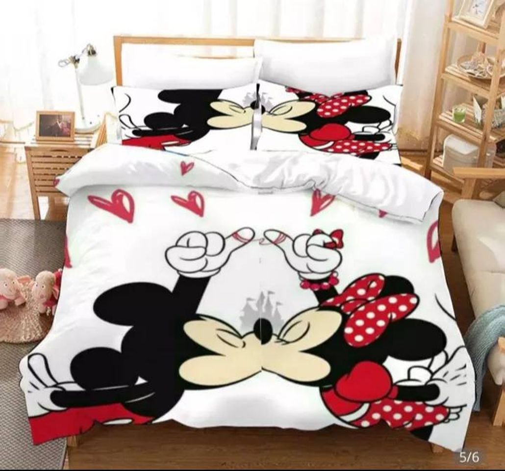 Moda Edredom do Mickey e Minnie