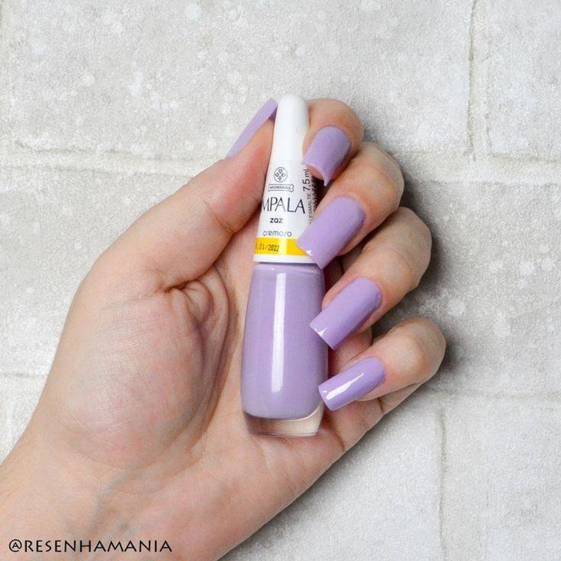 Fashion Unhas lilás cor ZAZ Impala 💜