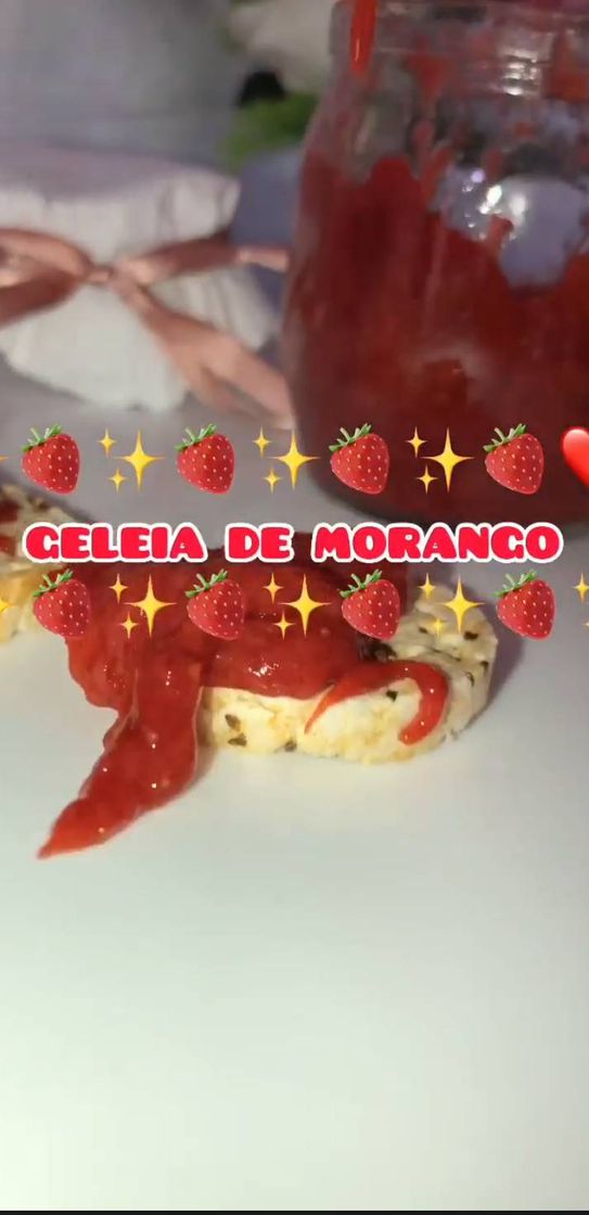 Moda GELEIA DE MORANGO🍓✨