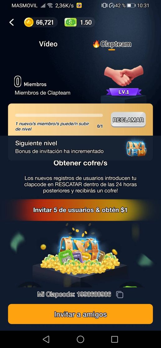 App ClipClaps - Reward For Laughs
