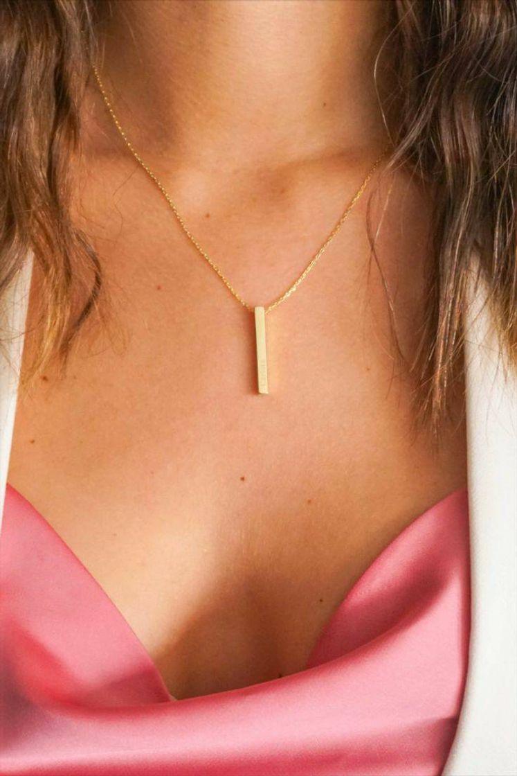 Social Colar com barra 3D