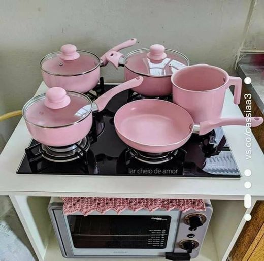 Cozinha Rosa 🏠🌸