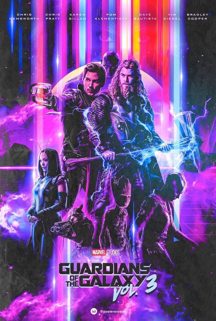 Movie Guardianes de la Galaxia: Volumen 3
