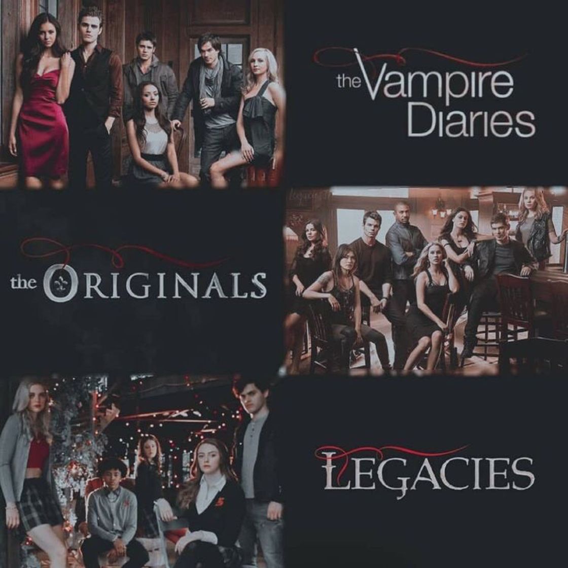 Moda Séries parecidas com the vampire diaries 