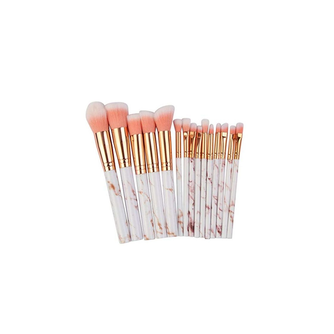 Social 15 Piezas Pinceles De Maquillaje Pinceles De Maquillaje Multifuncionales Corrector Sombra De