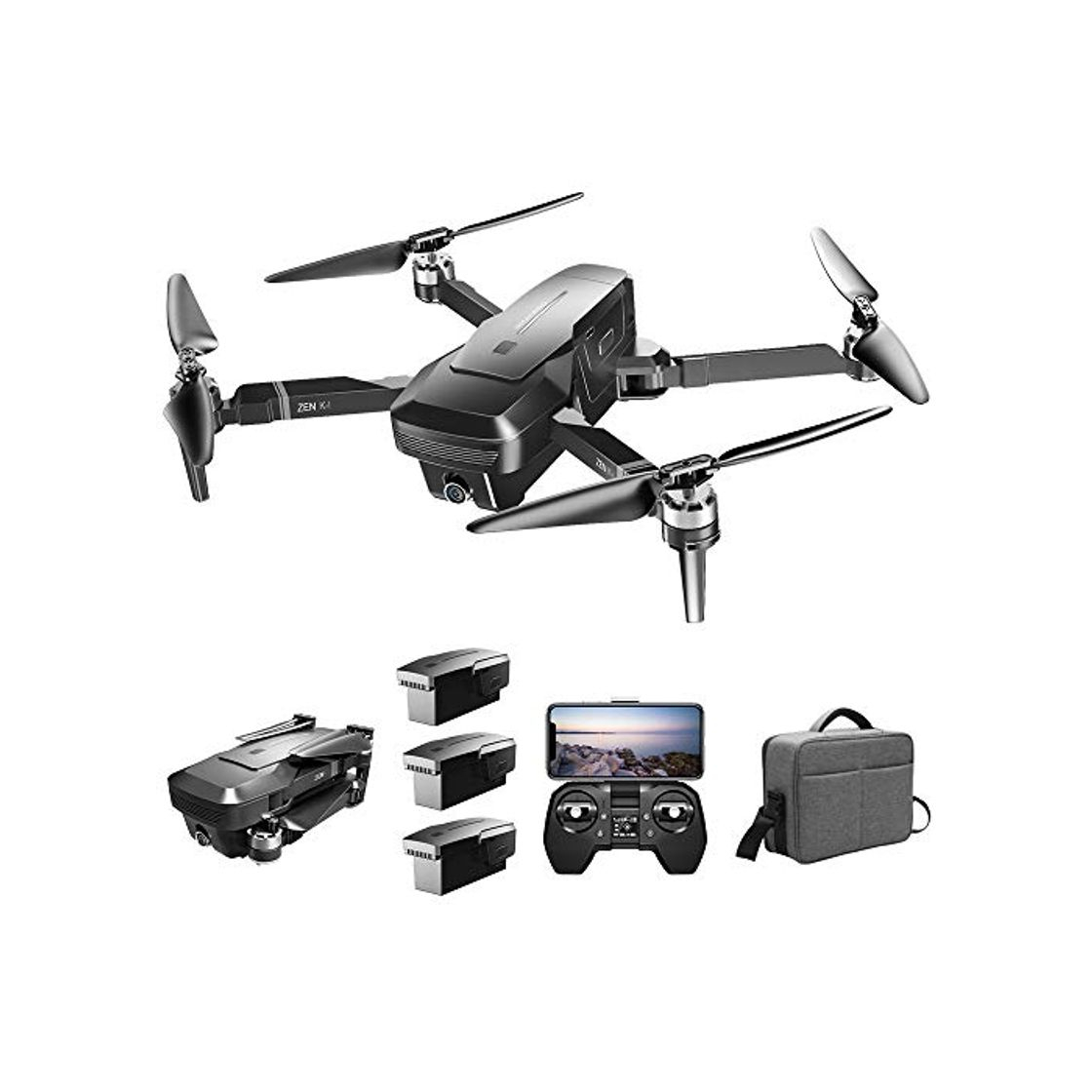 Product Goolsky VISUO Zen K1 Drone 4K GPS sin Escobillas con Cámara Dual