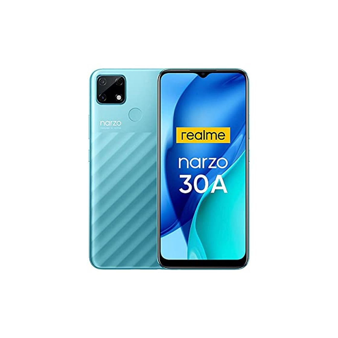 Electrónica Realme Narzo 30A Smartphone Libre Mega Batería 6000mAh Carga Rápida 6.5" Pantalla