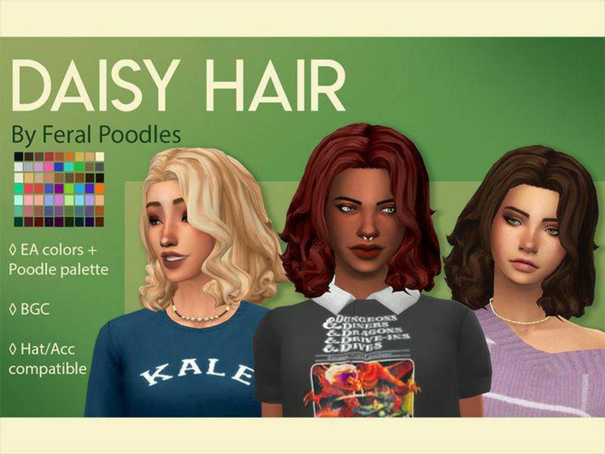 Social Daisy hair